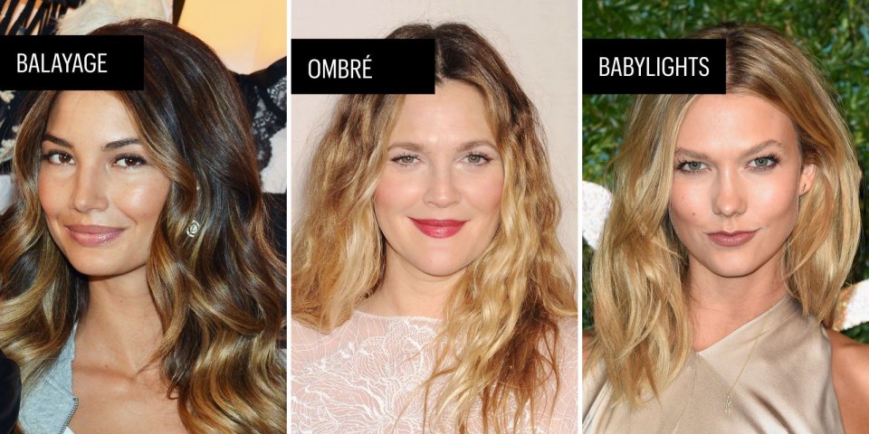 Балаяж и омбре разница