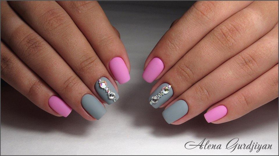 Маникюр на короткие