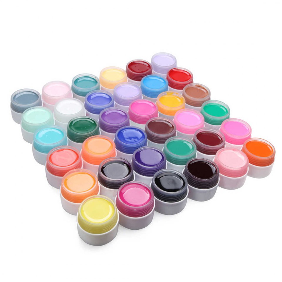 Lily Angel Color UV Gel Soak off набор 36 цветов
