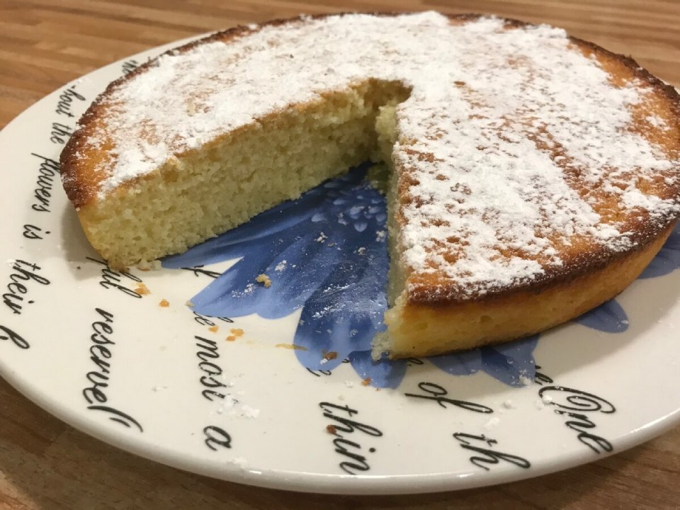 Манник с апельсином