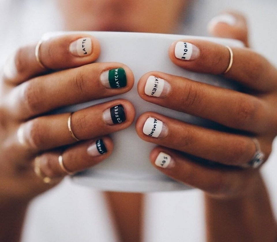 Крутые ногти модные