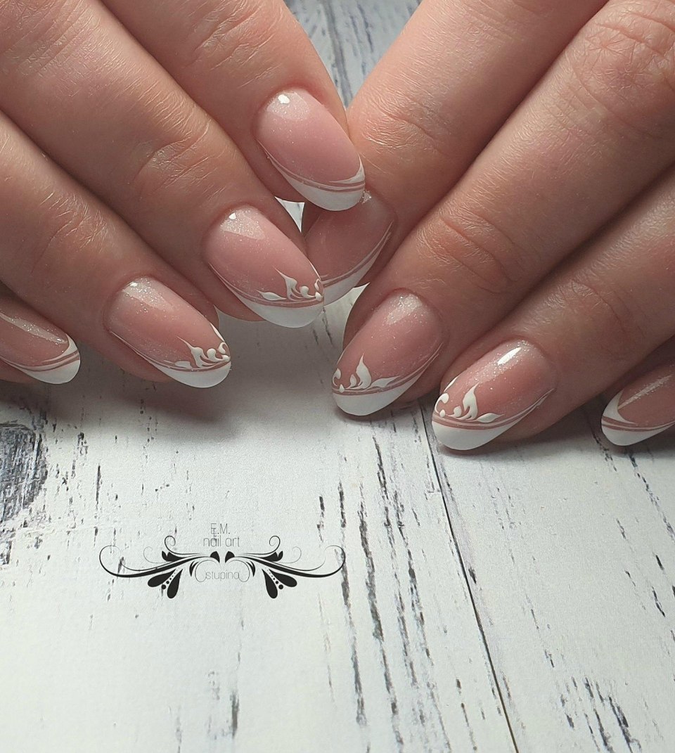 Маникюр на свадьбу