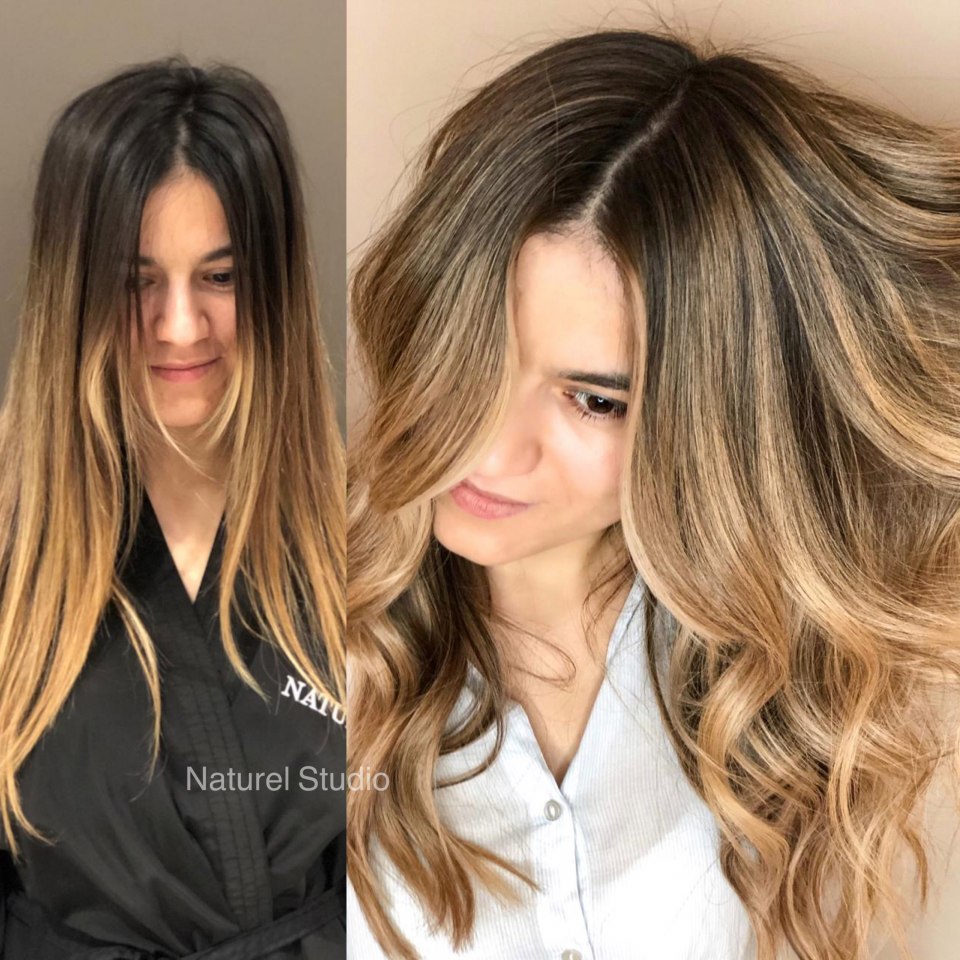 Балаяж фристайл