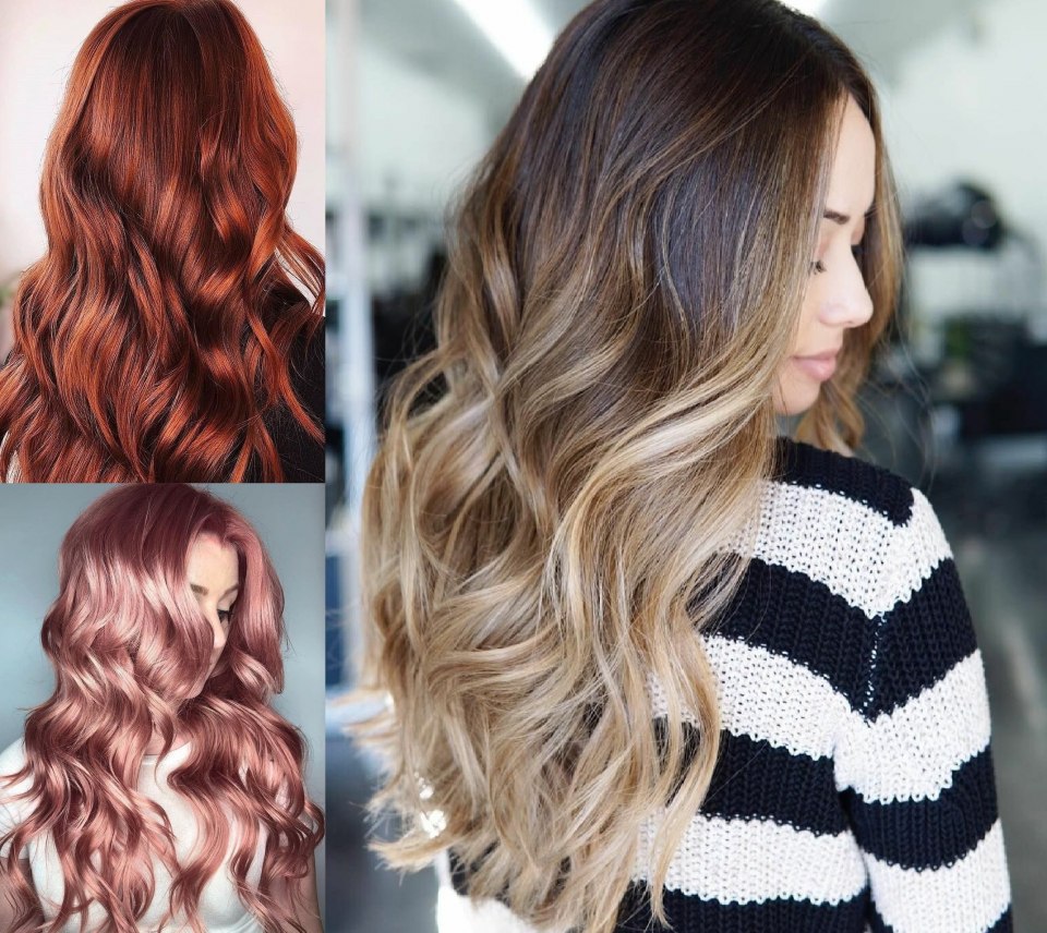 Окрашивание волос 7 тоном