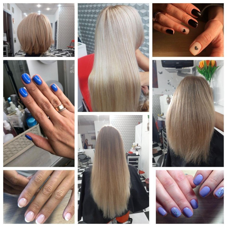 Градиентный маникюр бежевых тонов