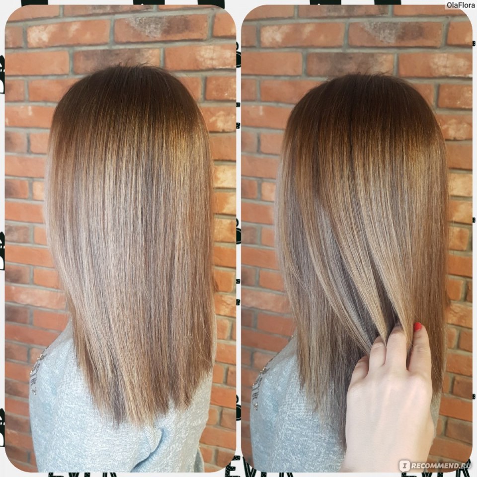 Окрашивание омбре шатуш балаяж