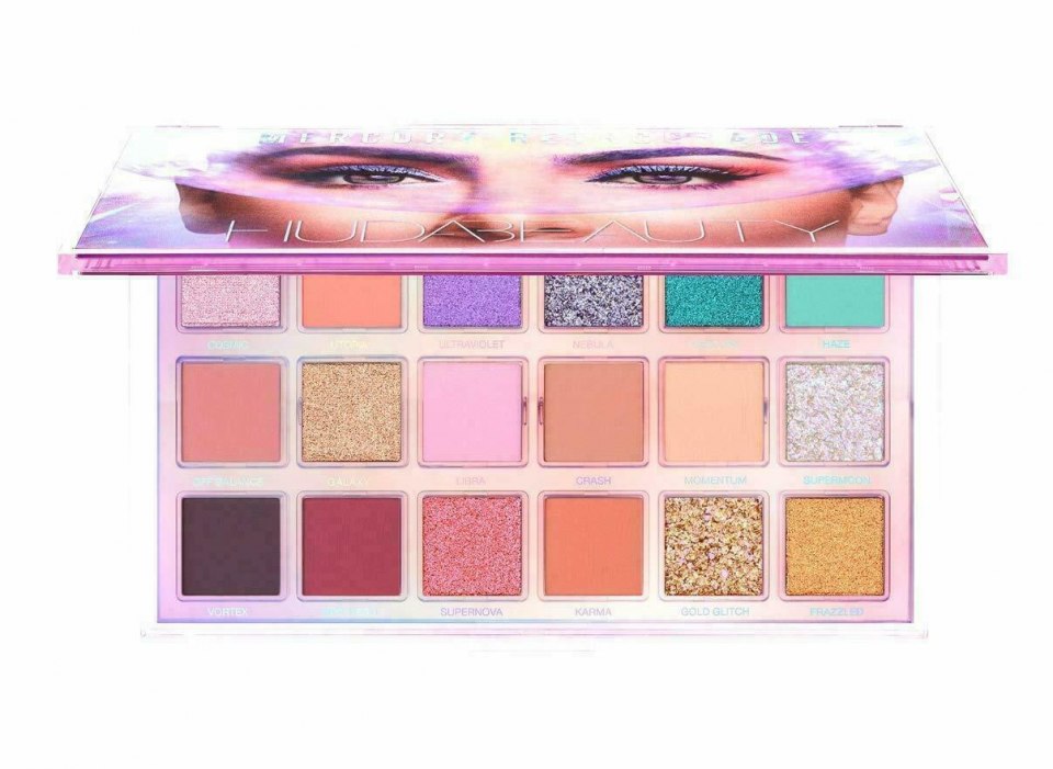 Палетка теней Huda Beauty Mercury