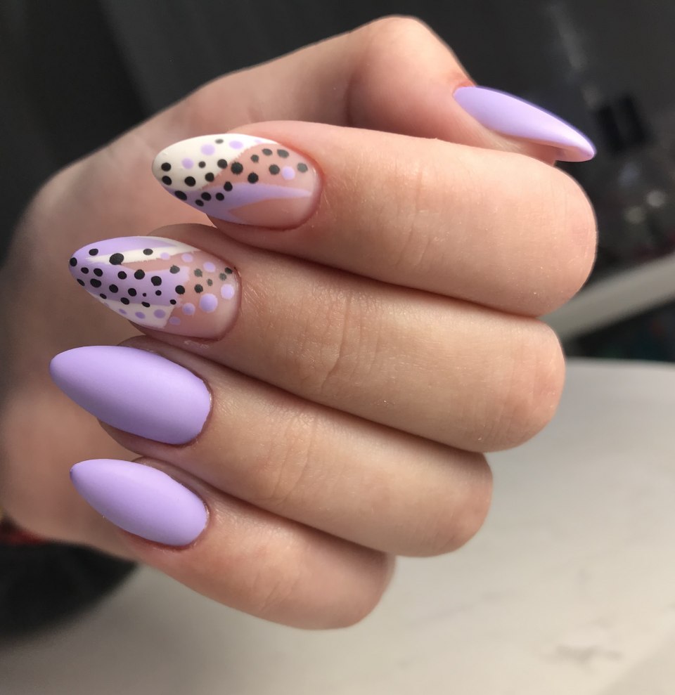 Пастельный маникюр