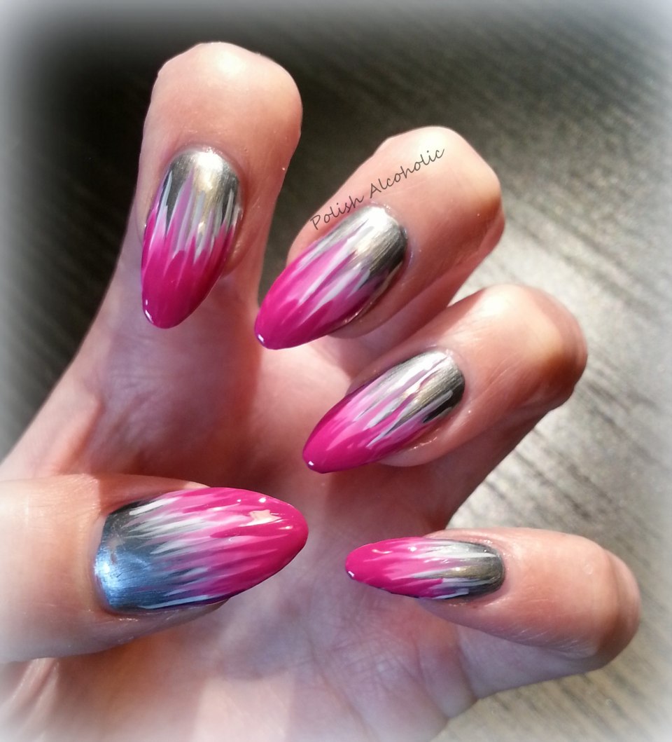 Отросший цвет осветленных волос