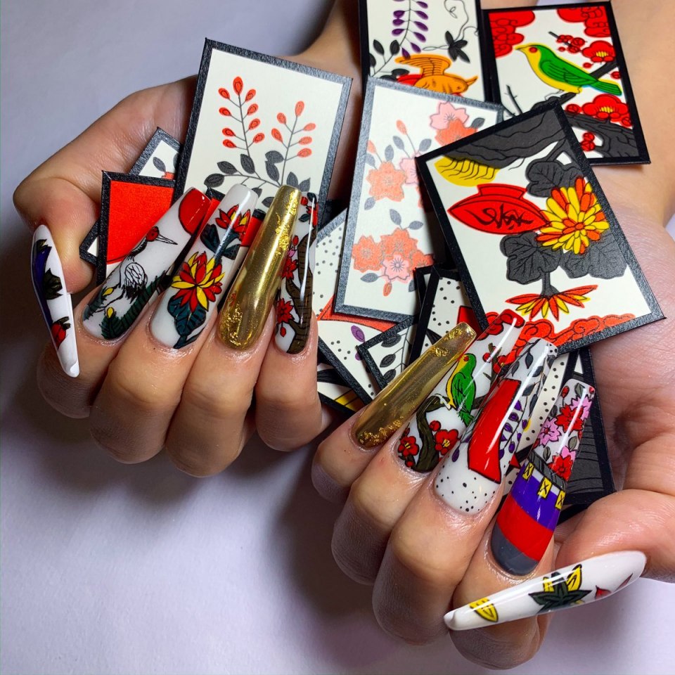 Наклейки на ногти для девочек