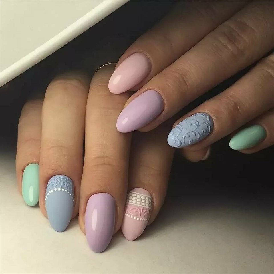 Коралловый френч