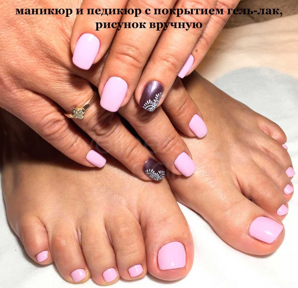 Японский педикюр