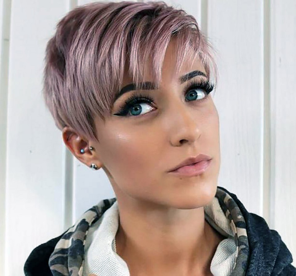 Стрижка Пикси рваная