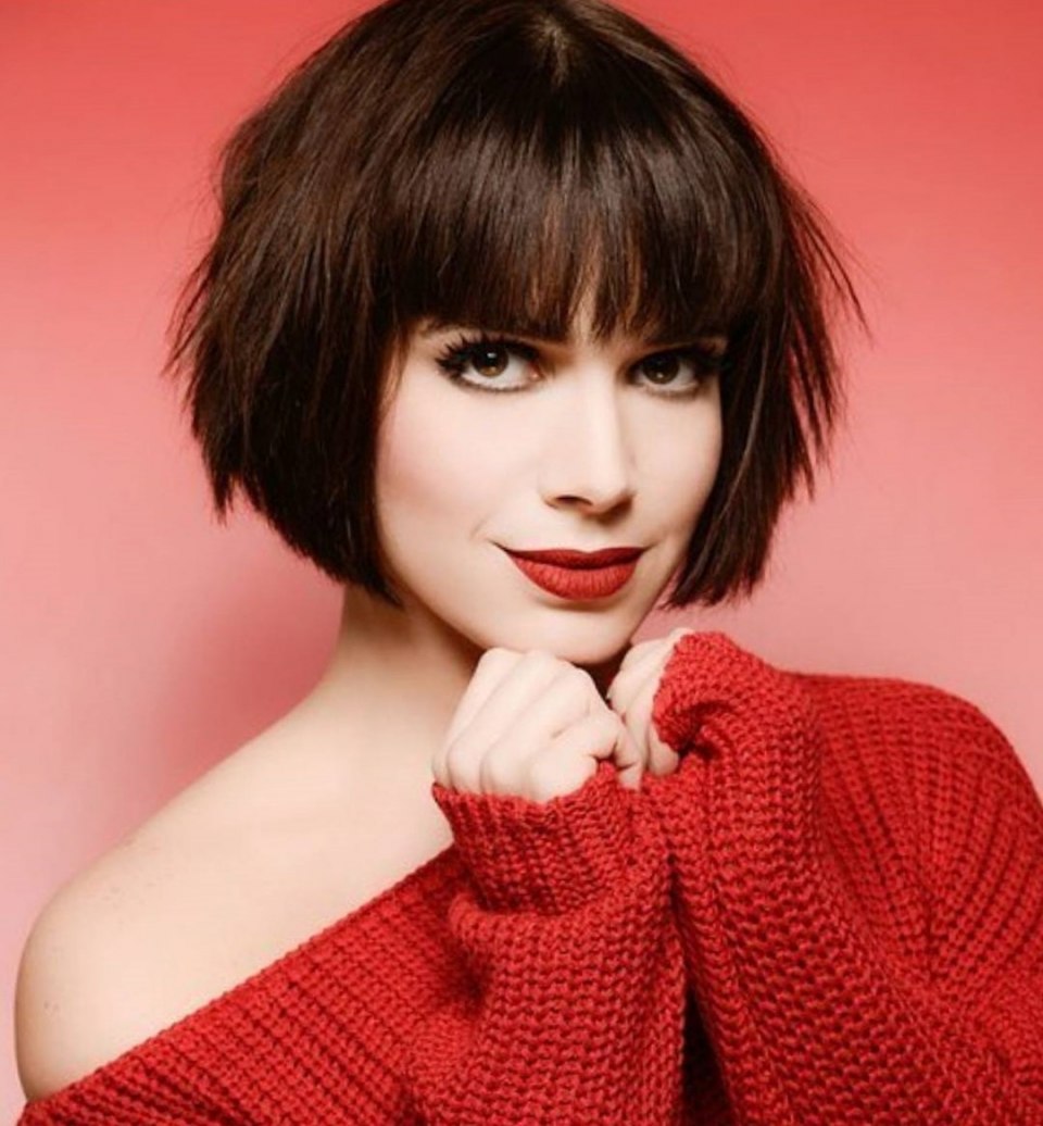 Стрижка шапочка Гарсон Гарсон Сэссон