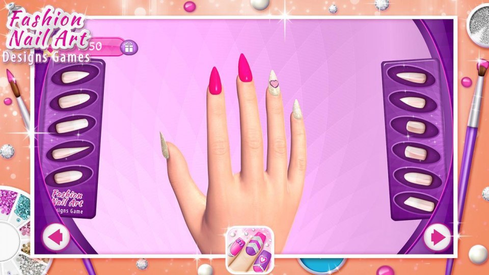 Игра для мастера маникюра