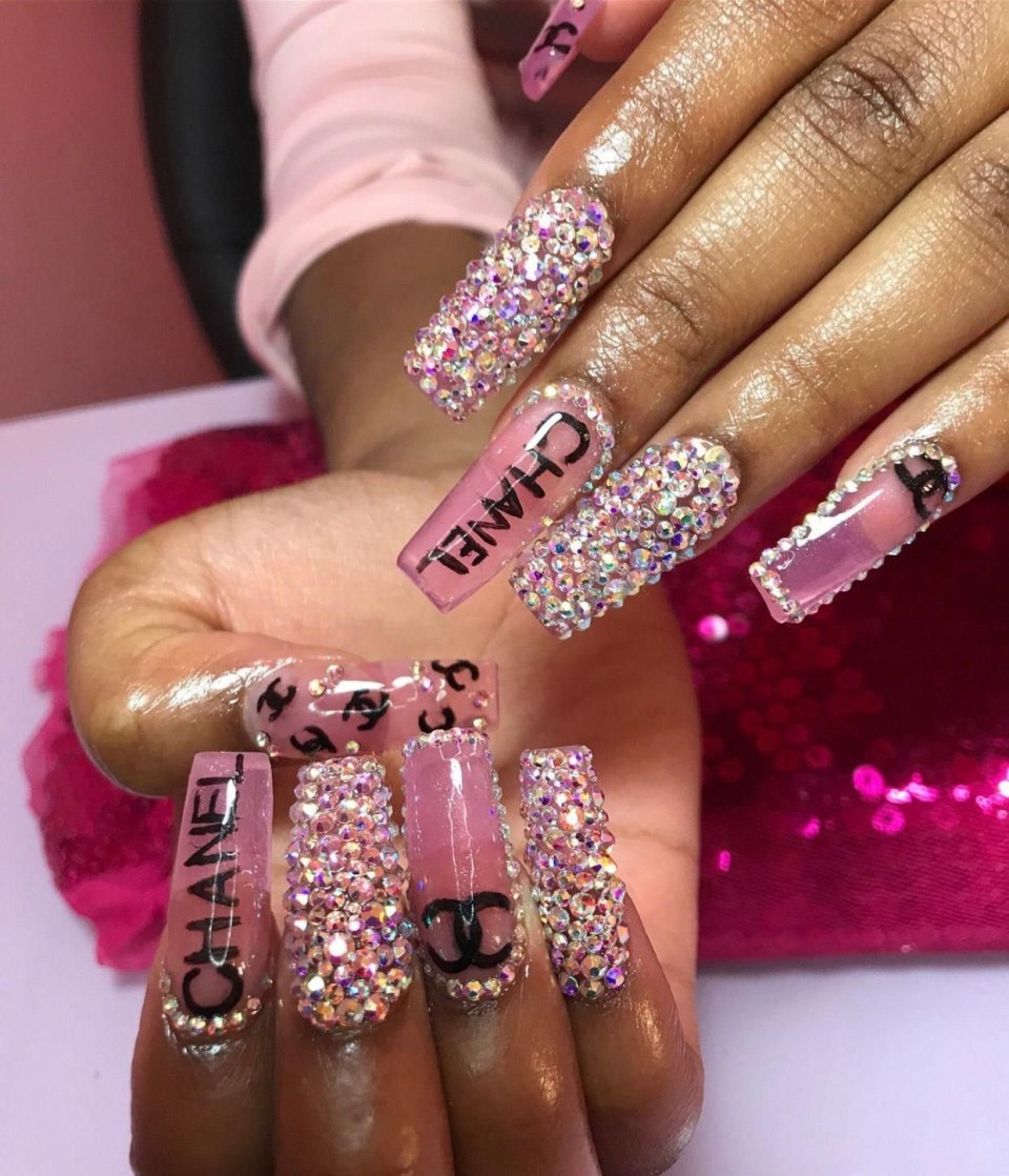 Гламурные ногти