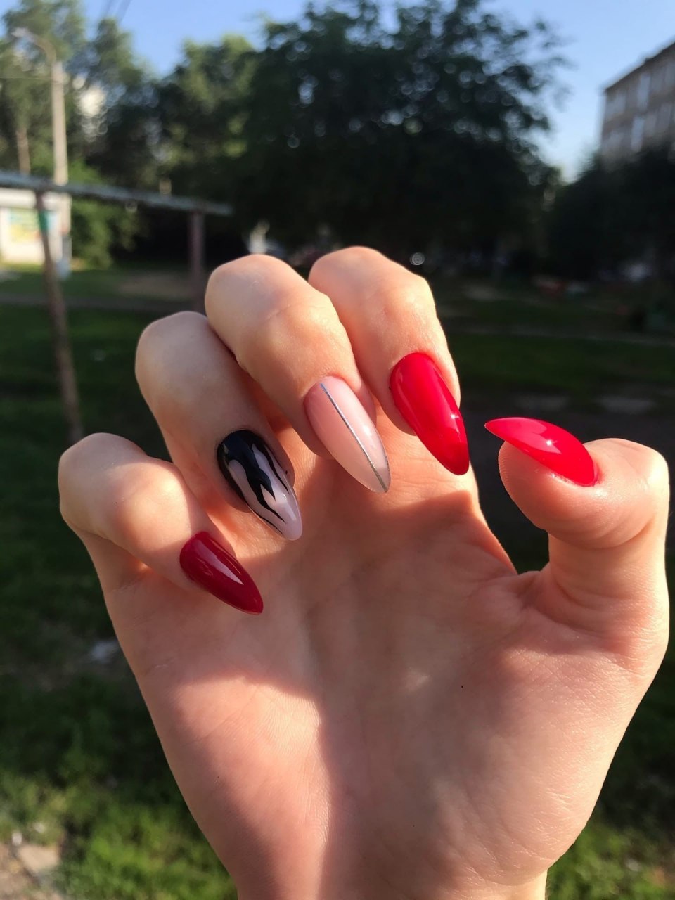 Ногти дизайн яркие ультрамодные