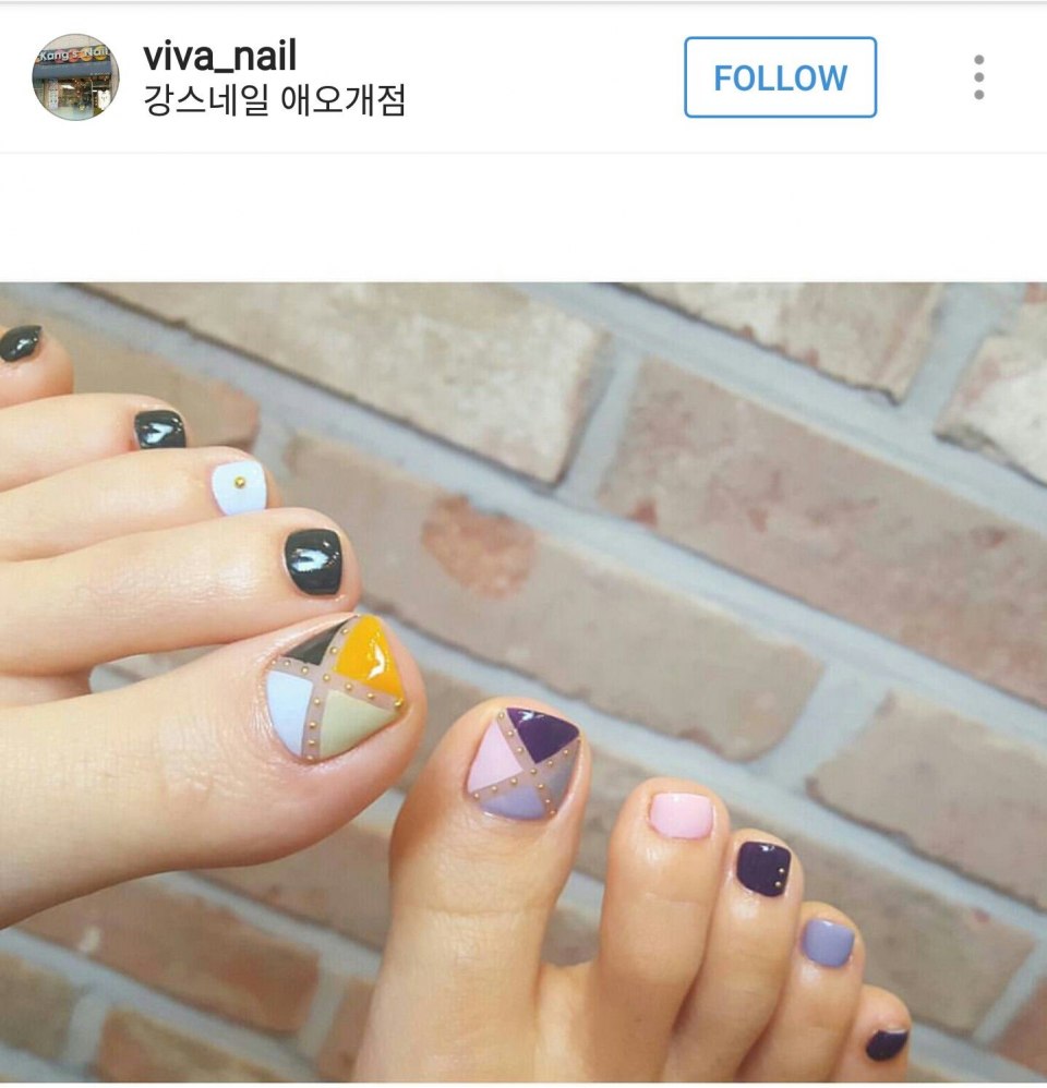 Необычный педикюр