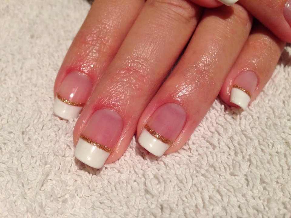Лунное френч покрытие Shellac