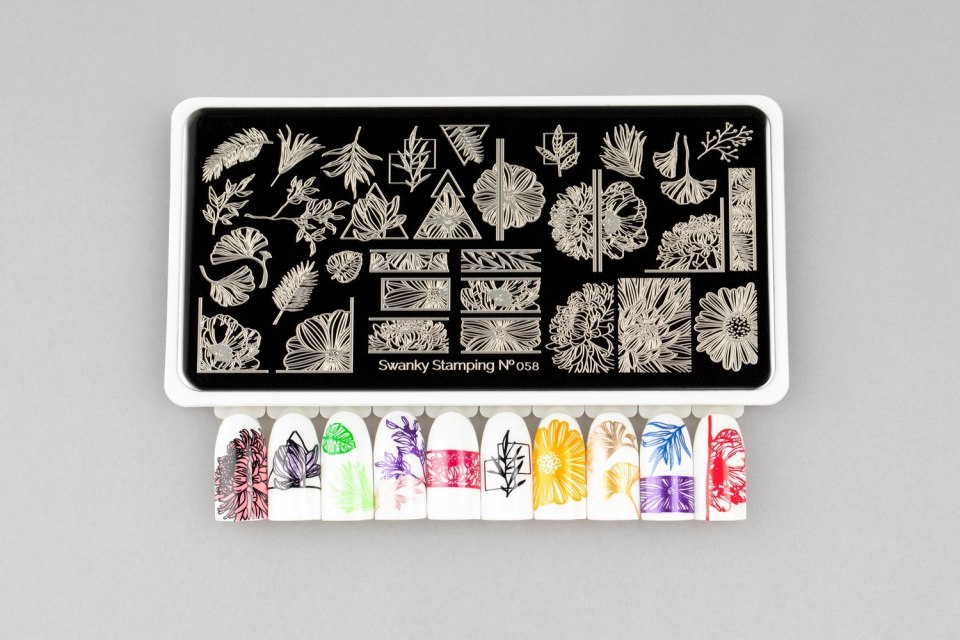 Пластина Swanky Stamping 58