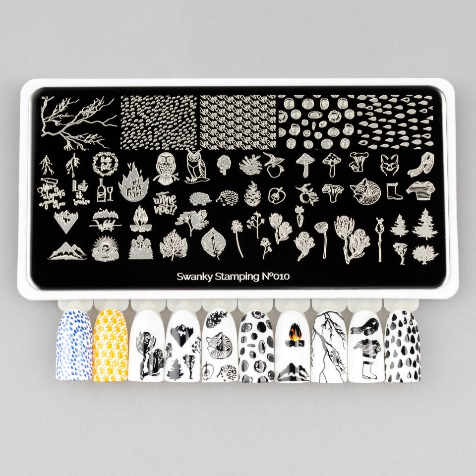 Пластина Swanky Stamping 010