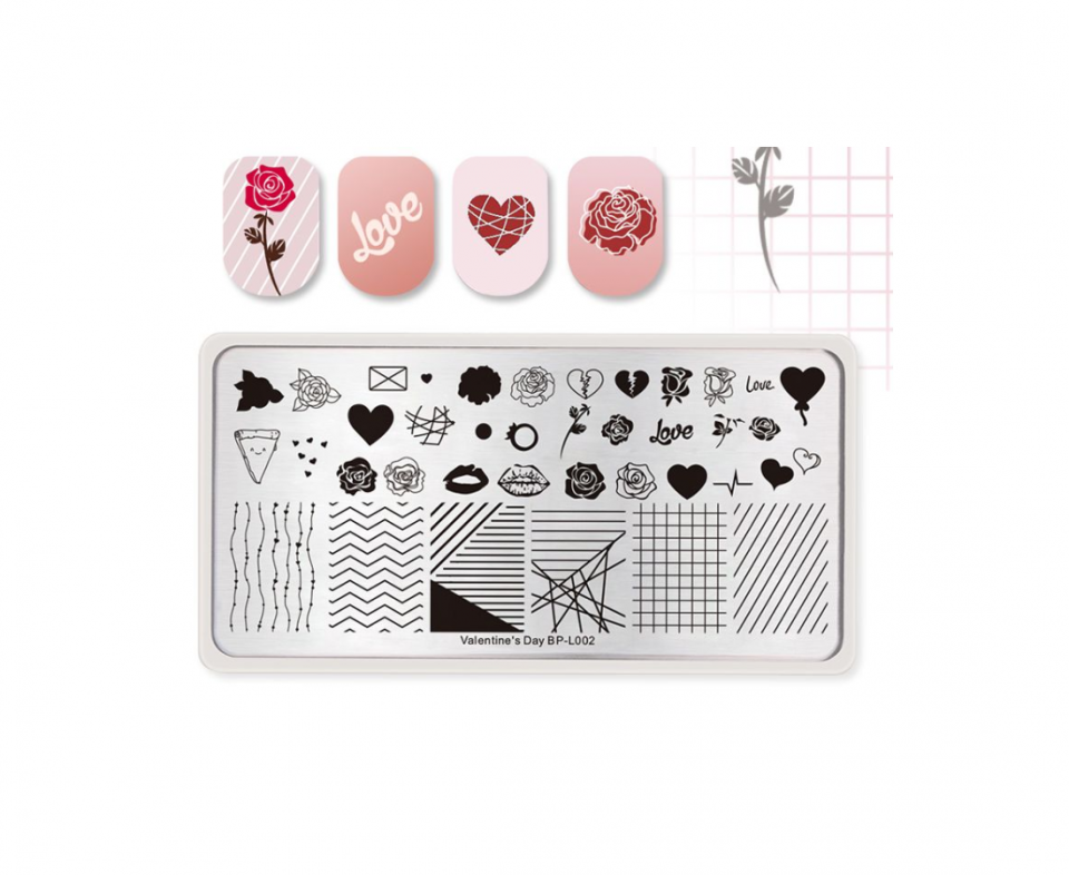 Born pretty пластина BP-l088