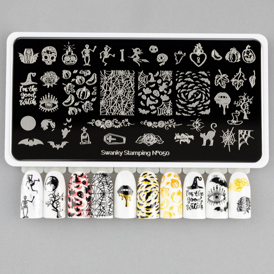 Пластина Swanky Stamping №50