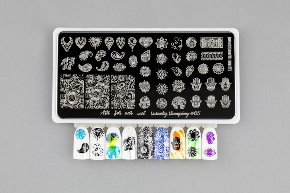 Swanky Stamping, пластина 05