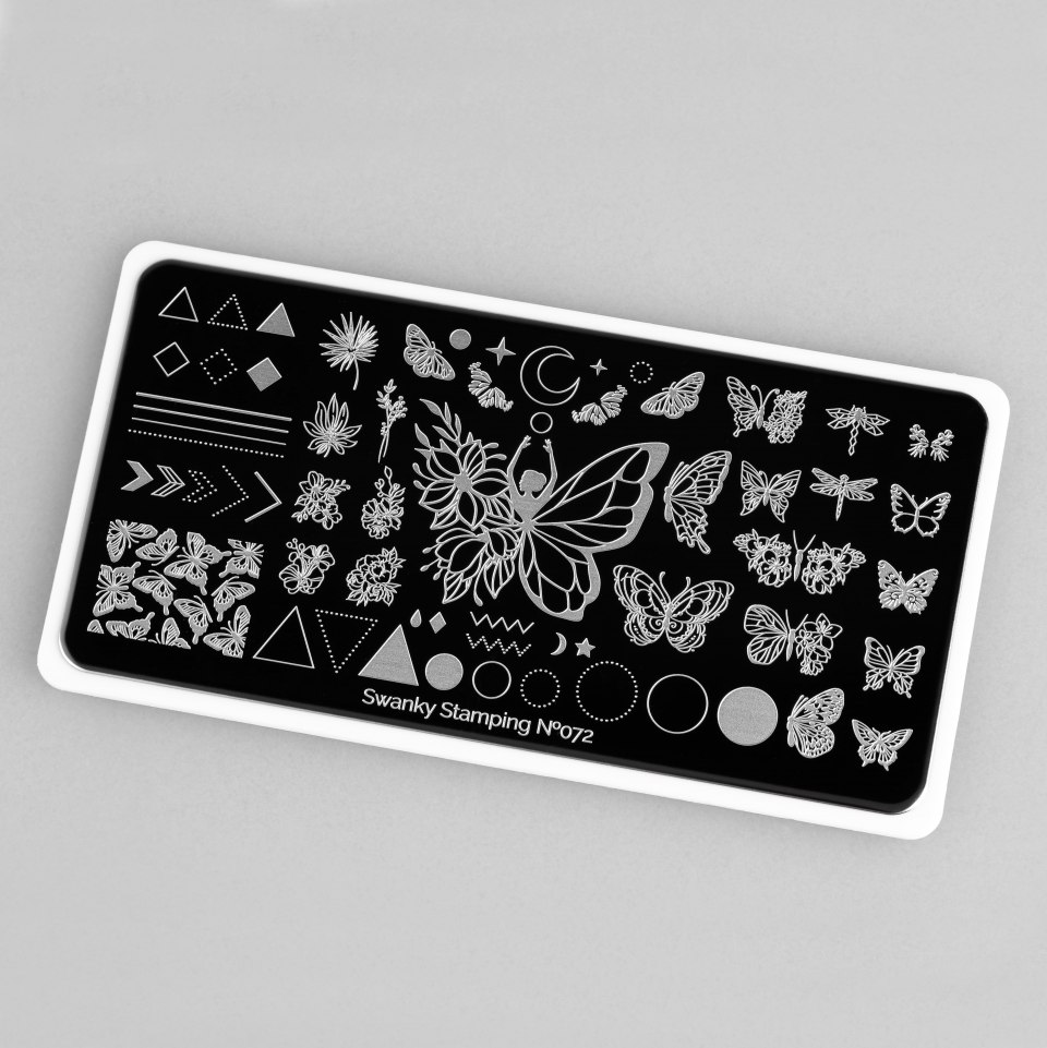 Пластина Swanky Stamping 064