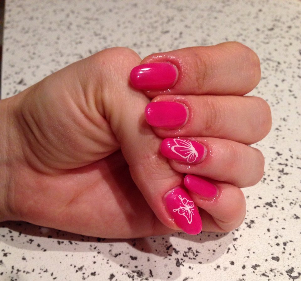 Маникюр фон