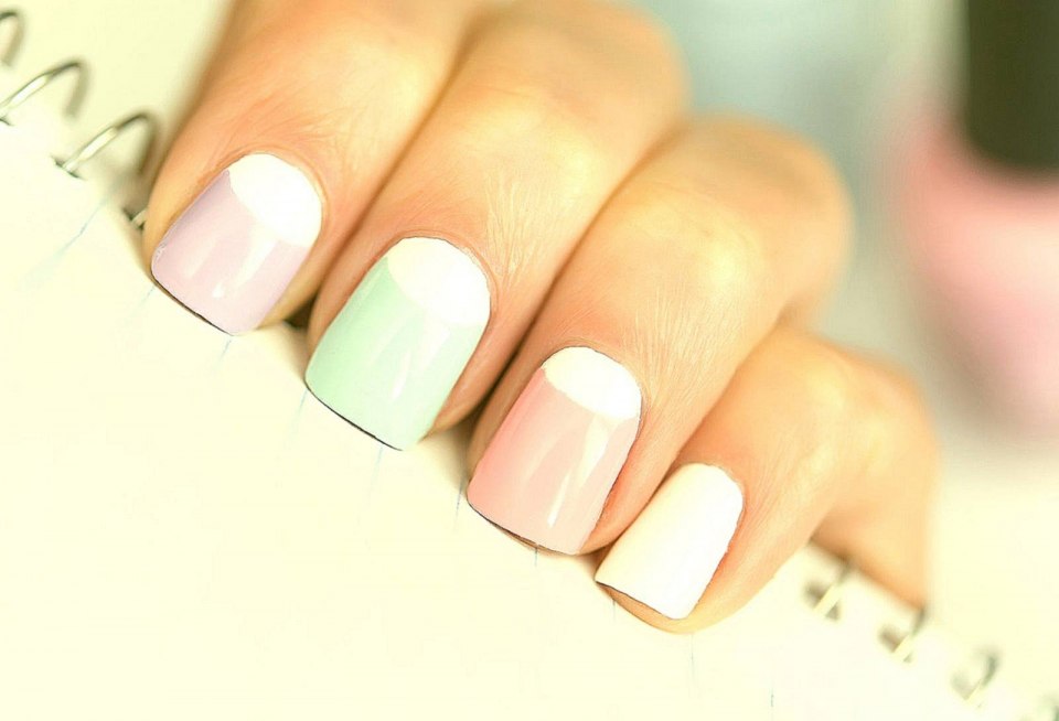 Пастельный маникюр