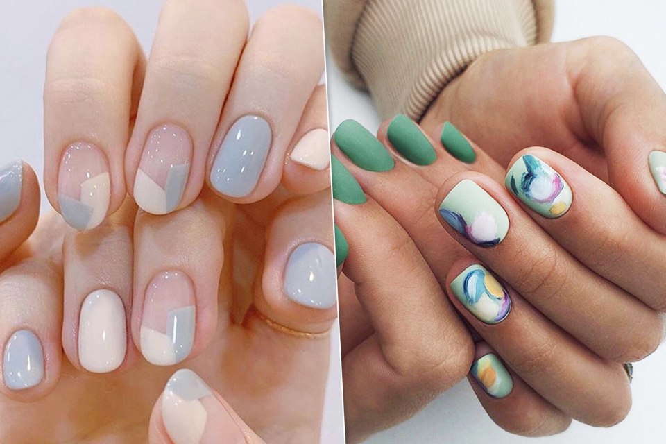 Модные тренды маникюра на короткие ногти
