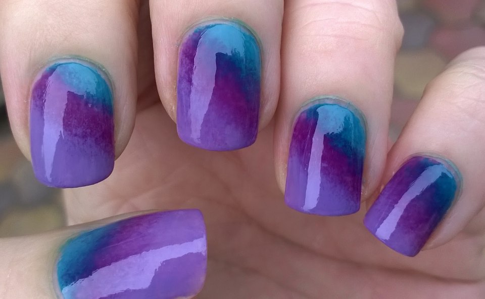 Shellac Ombre Nails 2020