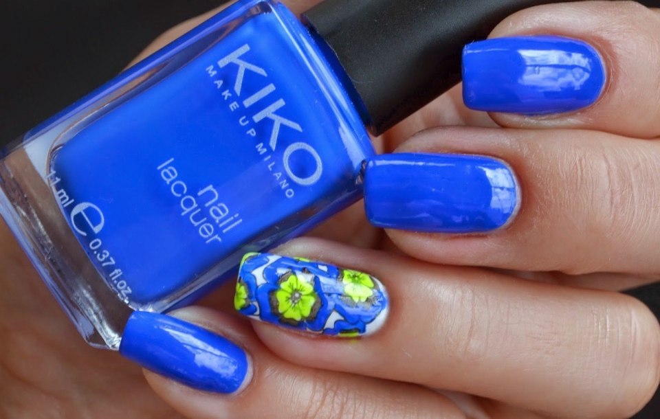 Лак Kiko 336 Electric Blue