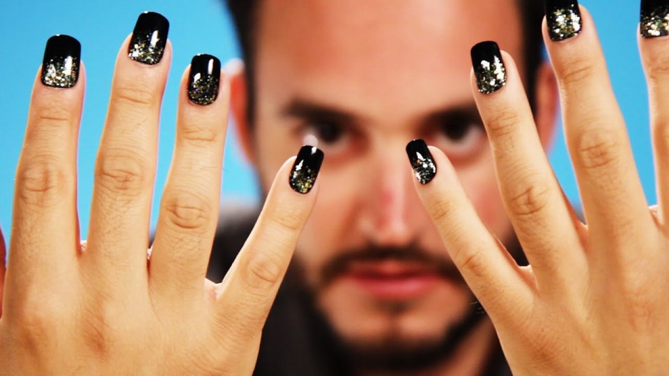 Ногти мужские маникюр