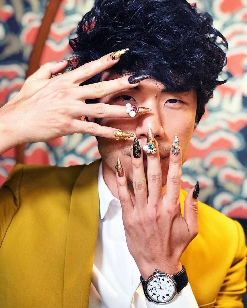 Маникюр для парней