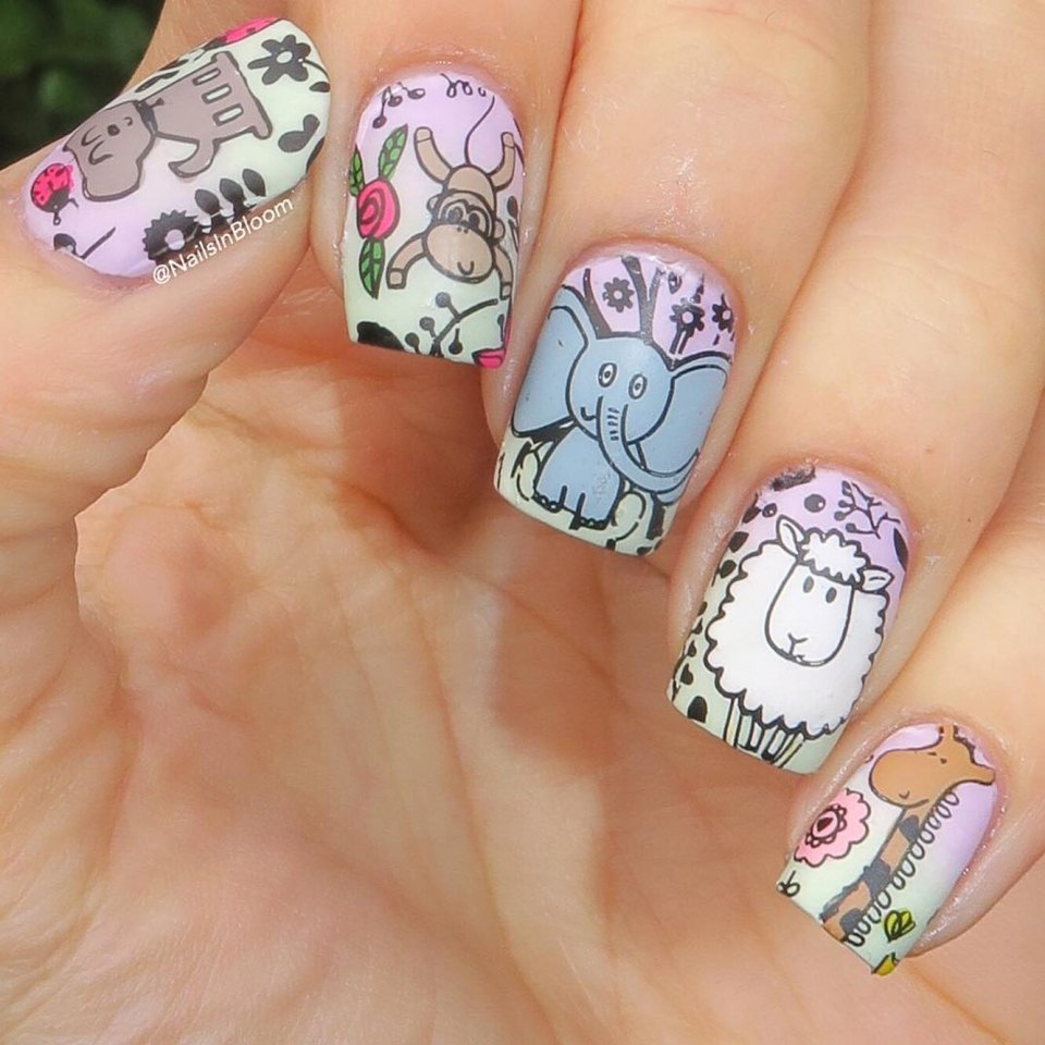 Стемпинг животные