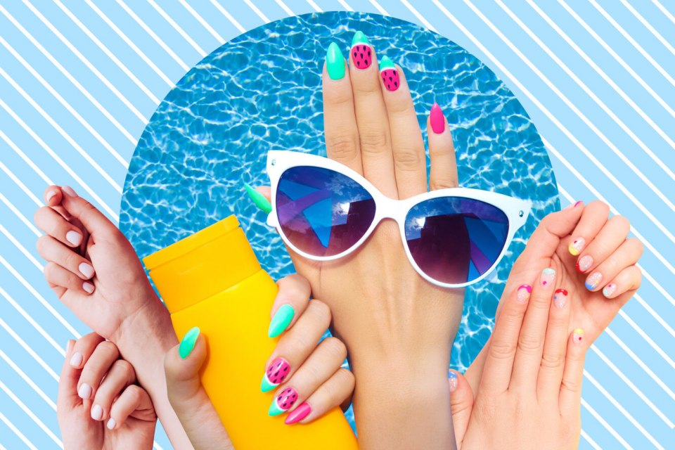 Маникюр в отпуск