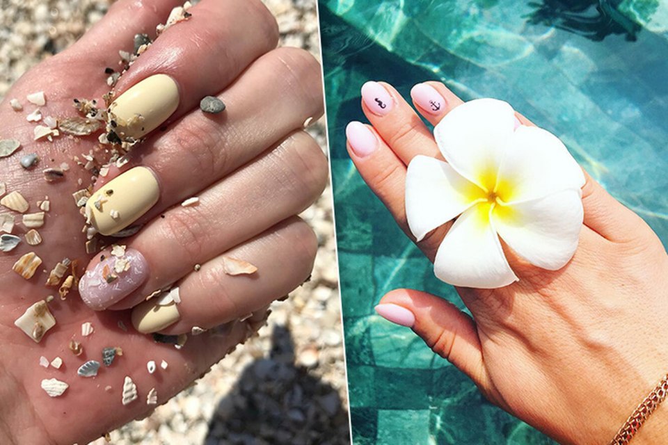 Летний маникюр