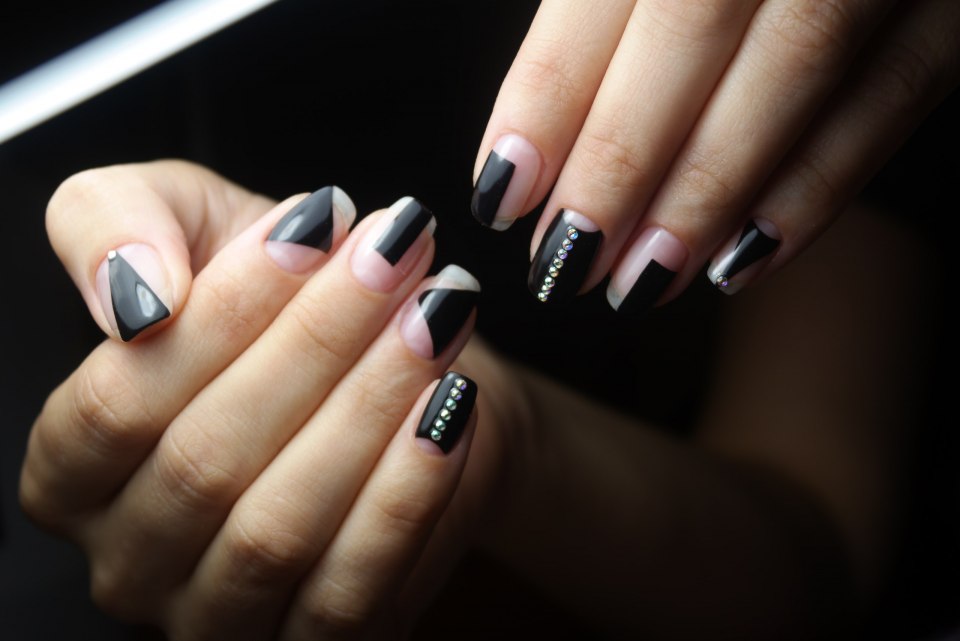 Маникюр геометрия