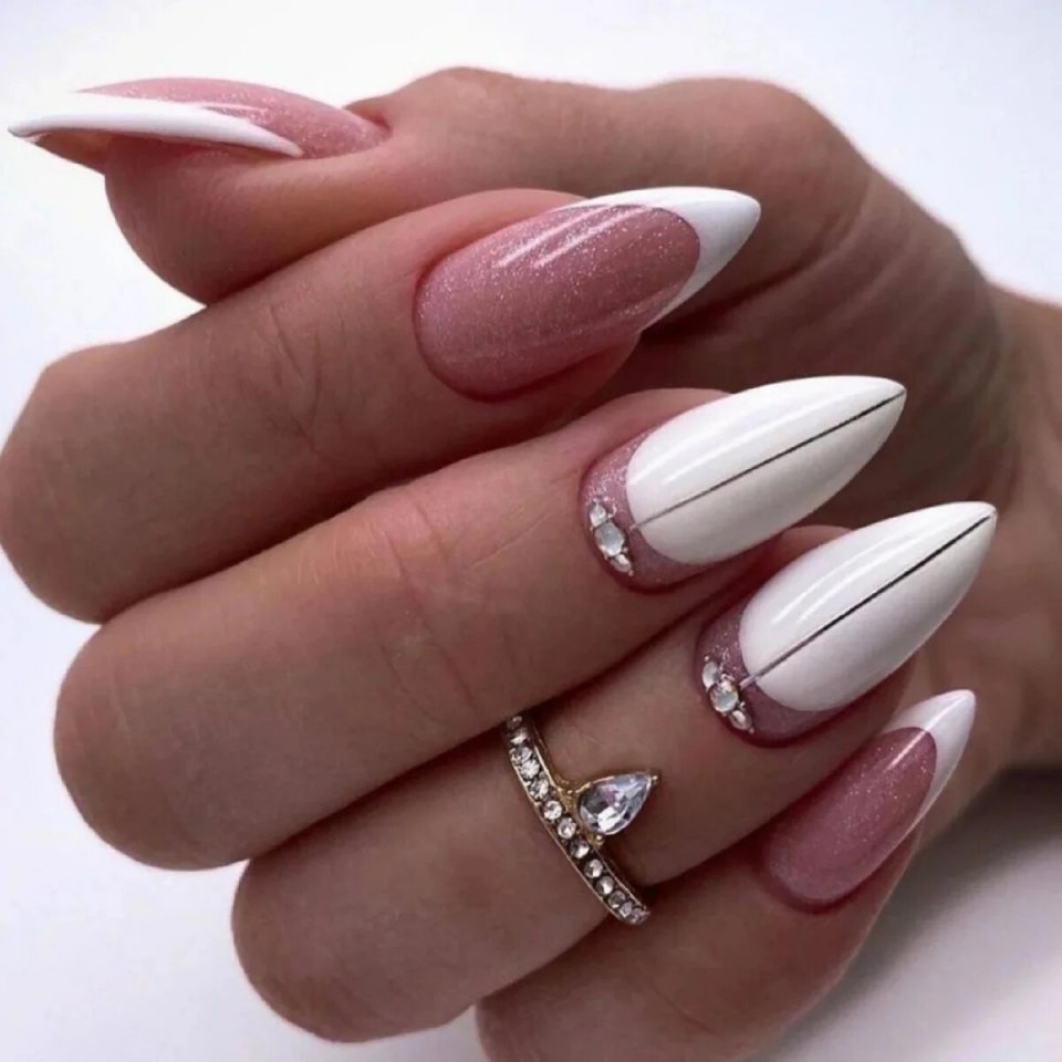 Ногти дизайн новинки 2021 миндаль