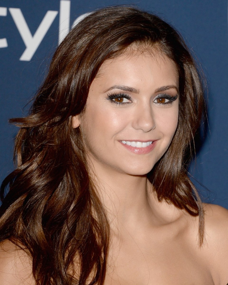 Nina Dobrev Bob Bangs