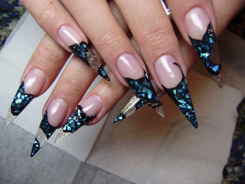 Черный аквариумный френч