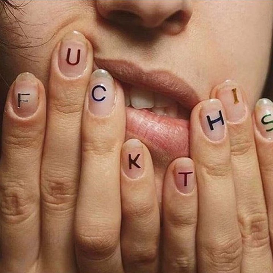 Маникюр Данганронпа