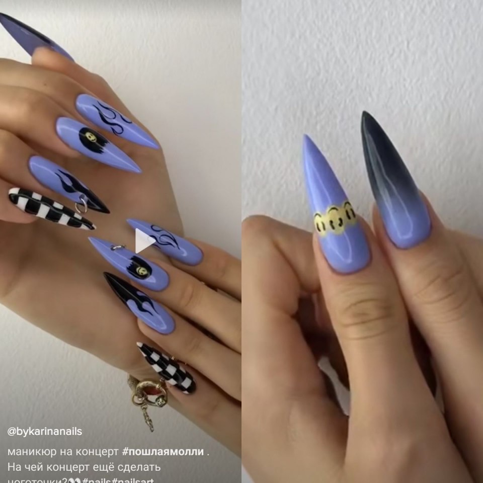 Ногти Молли