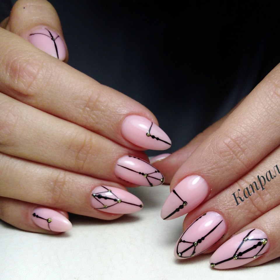 Маникюр пошаговый дизайн
