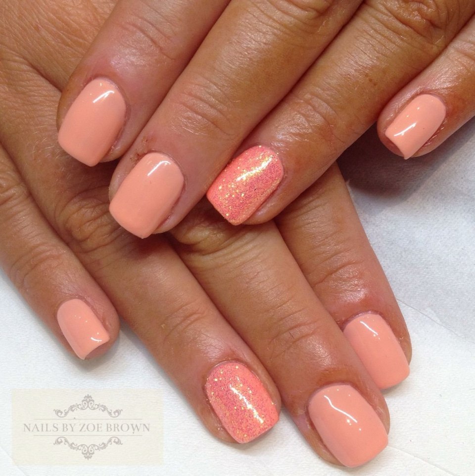 CND Shellac Salmon Run