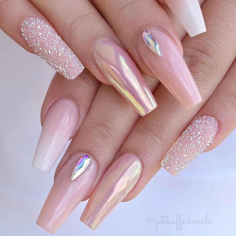 Маникюр балерина