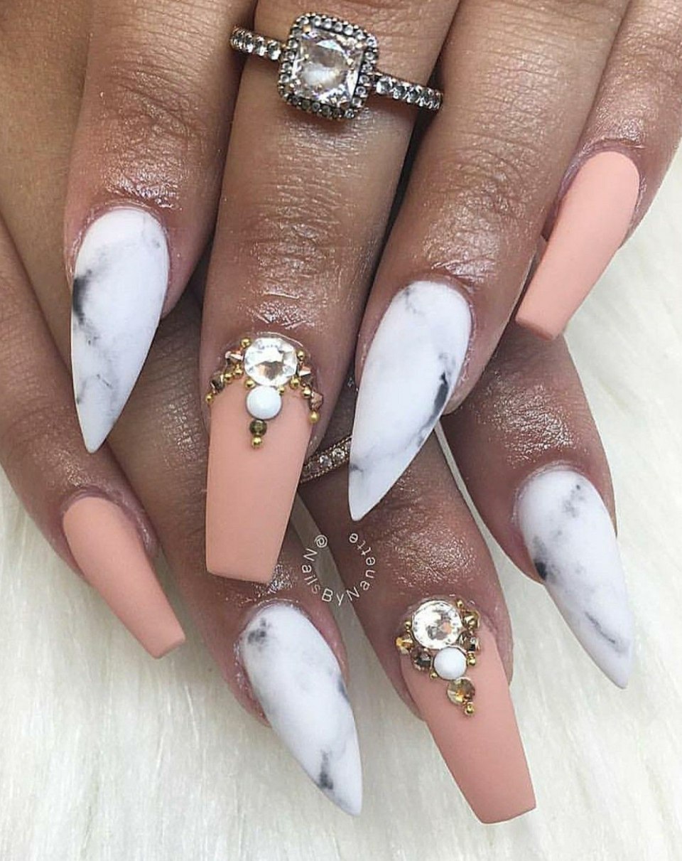 Маникюр балерина