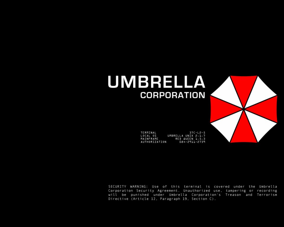 Шарф Umbrella Corporation